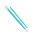 Aqua Karat 9'' Boba Straws (10mm) Poly Wrapped