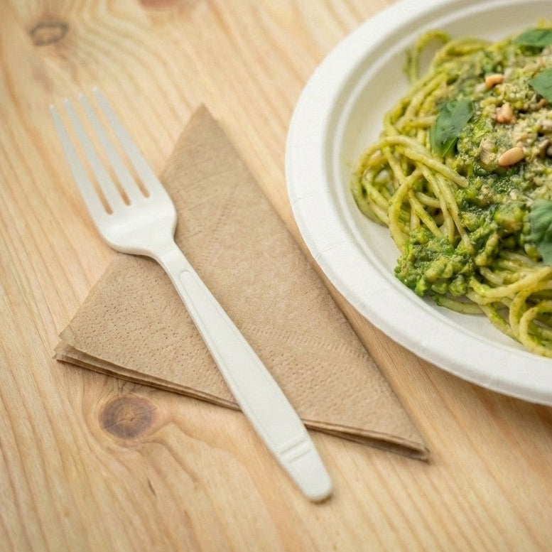 Karat Earth Heavy Weight Bio-Based Forks, Natural - 1,000 pcs