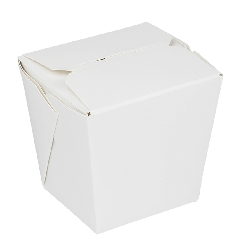 [450 ct] 8 oz Paper Take-Out Boxes, White