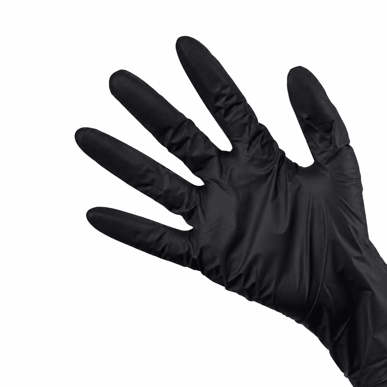 [1,000 ct] Nitrile Gloves | Latex-Free | Powder-Free | Black | Medium