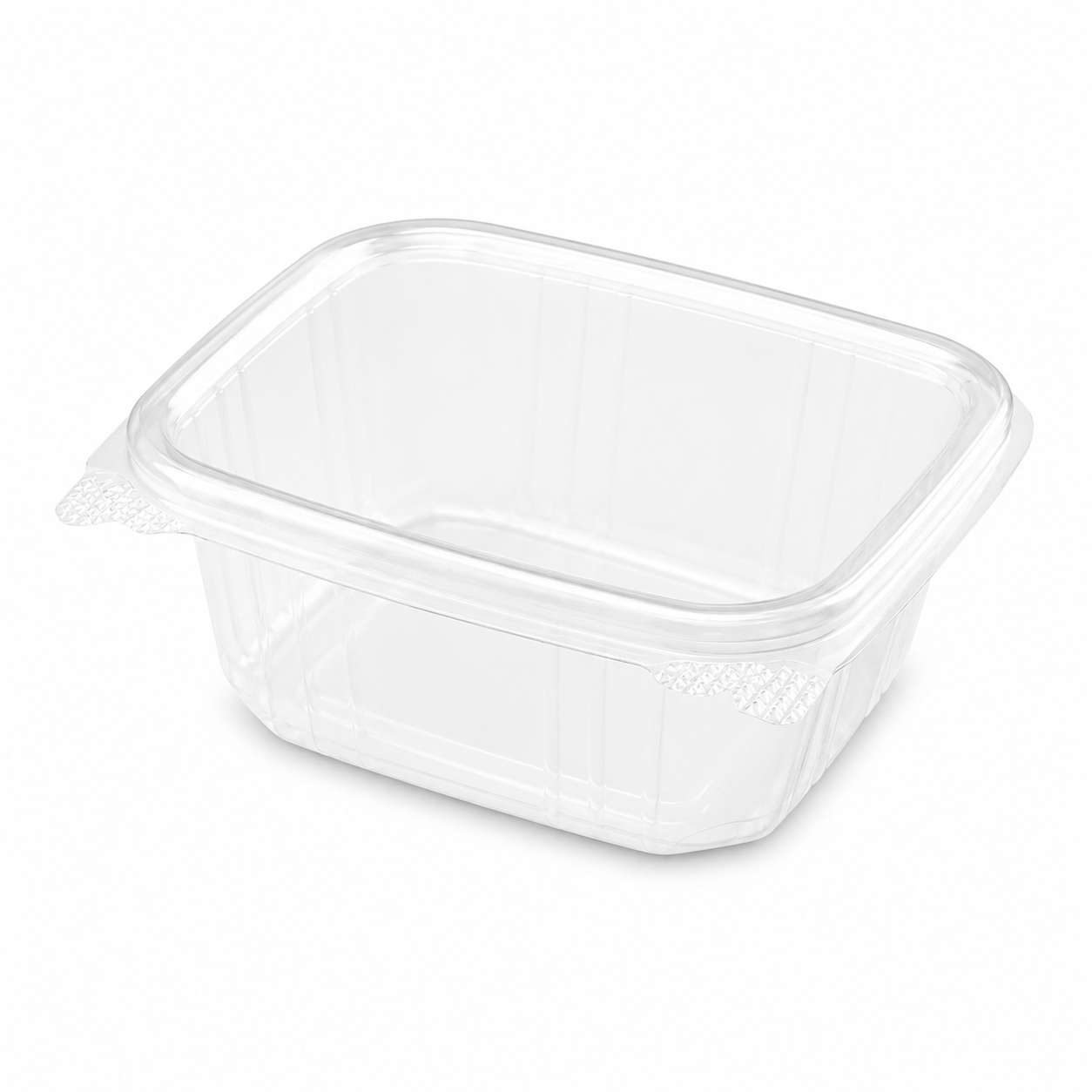 [200 ct] 16 oz Hinged Deli Container | PET