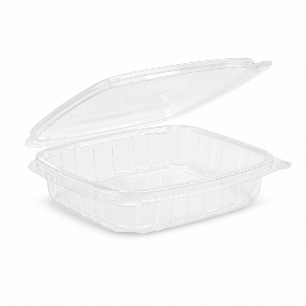 [200 ct] 8 oz Hinged Deli Container | PET