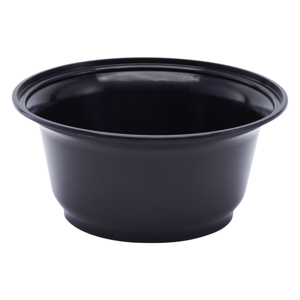 Black Karat 36oz PP Plastic Injection Molding Bowl