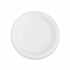 Karat Earth 6'' Molded Fiber Round Plates, PFAS Free, White - 1,000 pcs