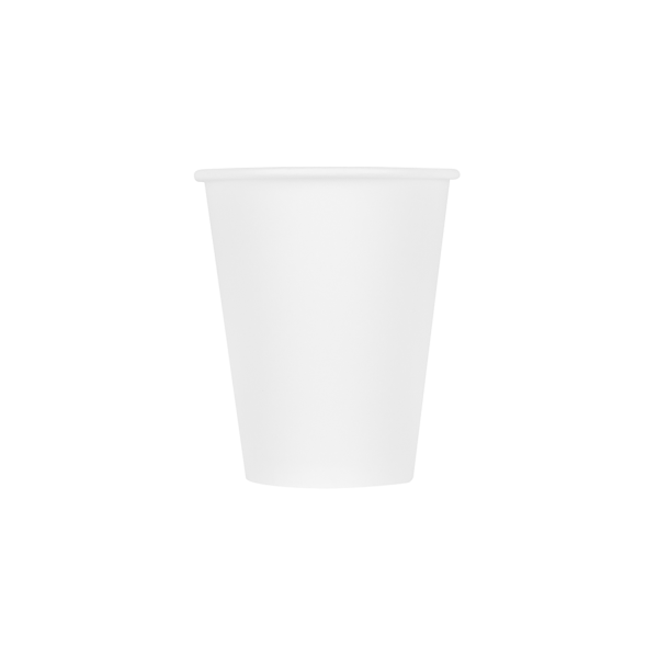 8oz Compostable Paper Hot Cups (White) - 1,000 pcs