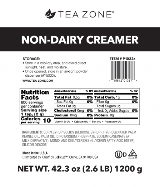 Non-Dairy Creamer - Case of 10 bags