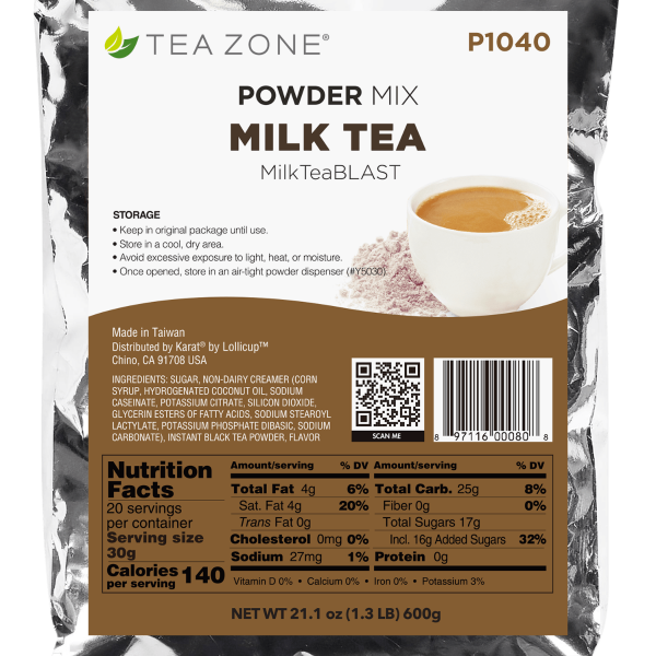 Milk Tea Powder - Bag (1.32 lbs) – LollicupStore Milk Tea Powder - Bag (1.32 lbs) – LollicupStore