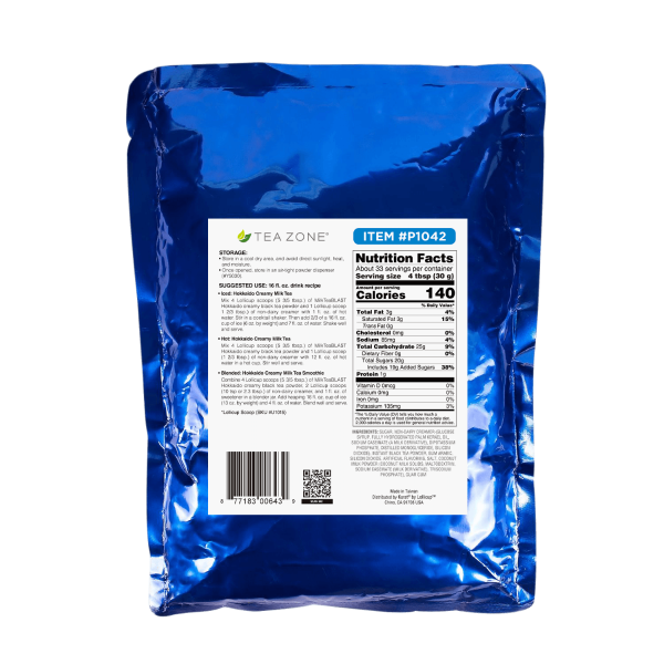 MilkTeaBLAST Hokkaido Creamy Milk Powder - Bag (2.2 lbs)