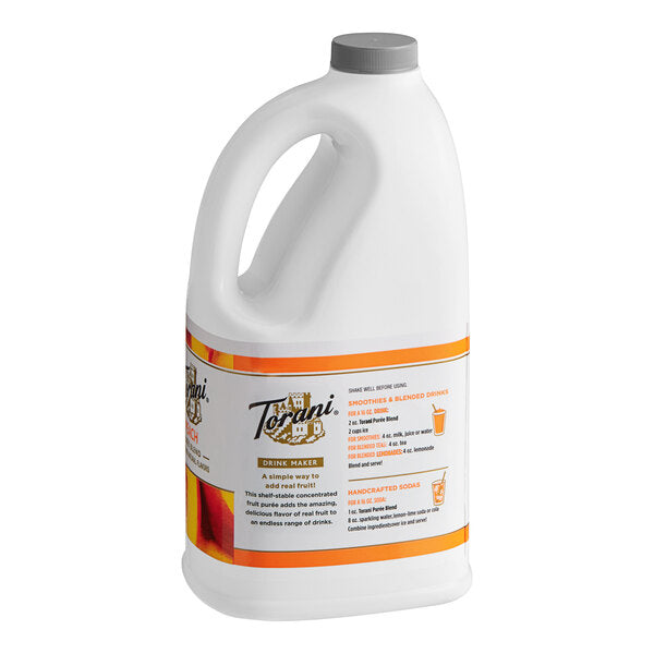 Torani Peach Puree Blend - Bottle (64oz)