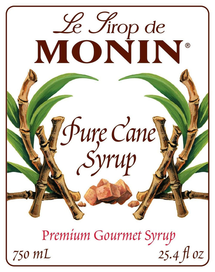Monin Pure Cane Sweetener Syrup - Bottle (750mL) – LollicupStore