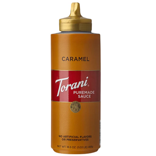 Torani Caramel Puremade Sauce Squeeze Bottle - Bottle (16.5oz)