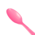 PP Plastic Extra Heavy Weight Tea Spoons, Pink - 1,000 pcs