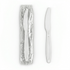 [1,000 ct] PP Plastic Heavy Weight Knives Wrapped, White