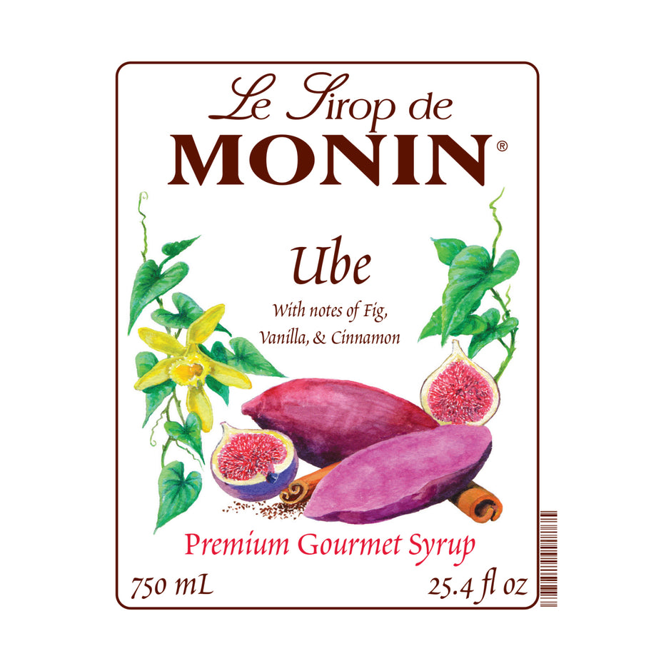 Monin Ube Syrup - Bottle (750mL) – LollicupStore