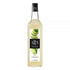 1883 Maison Routin Lime syrup in a clear 1 Liter bottle.