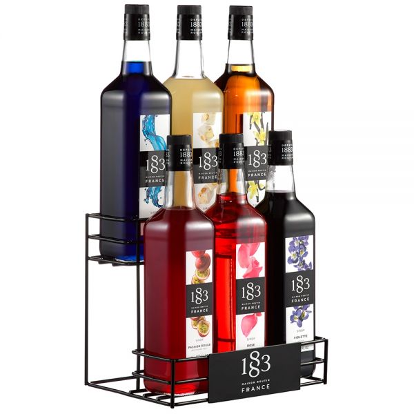 1883 Maison Routin Syrup Wire Rack, for 6 Bottles - 1 pc
