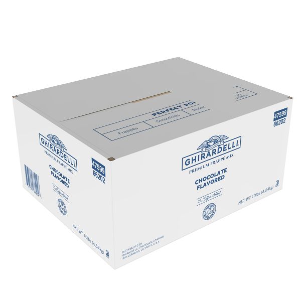 10lb box of Ghirardelli Chocolate Frappe mix
