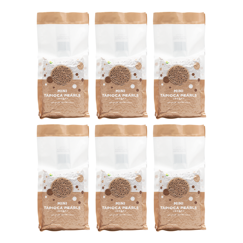 Tea Zone Mini Tapioca Pearls (Boba) - Case of 6 bags