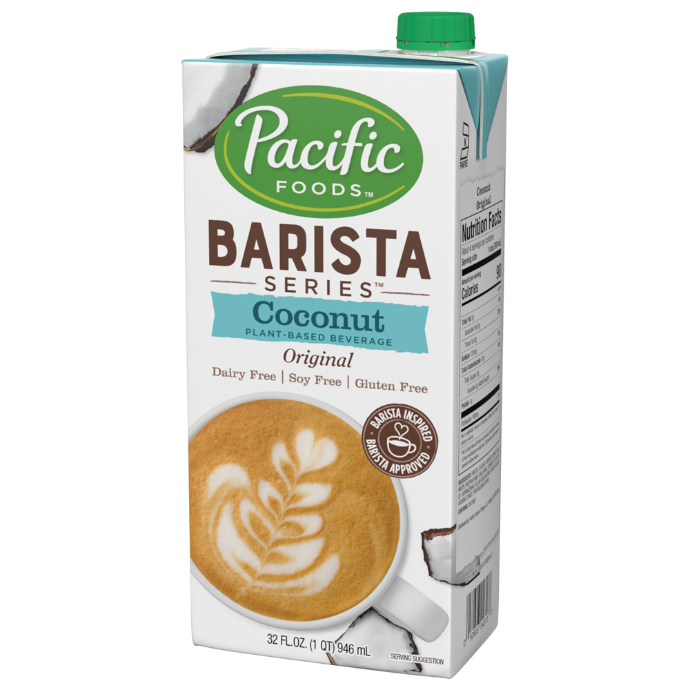 Pacific Barista Series Original Coconut Beverage in 32 oz container
