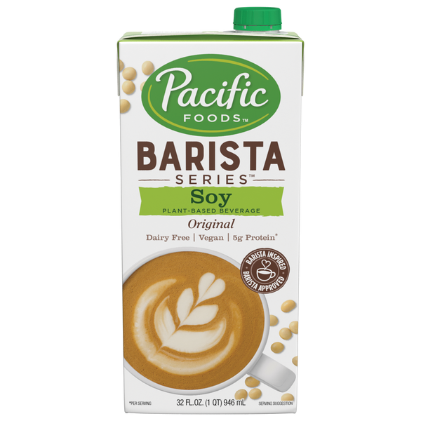 Pacific Barista Series Original Soy Beverage - Carton (32oz)