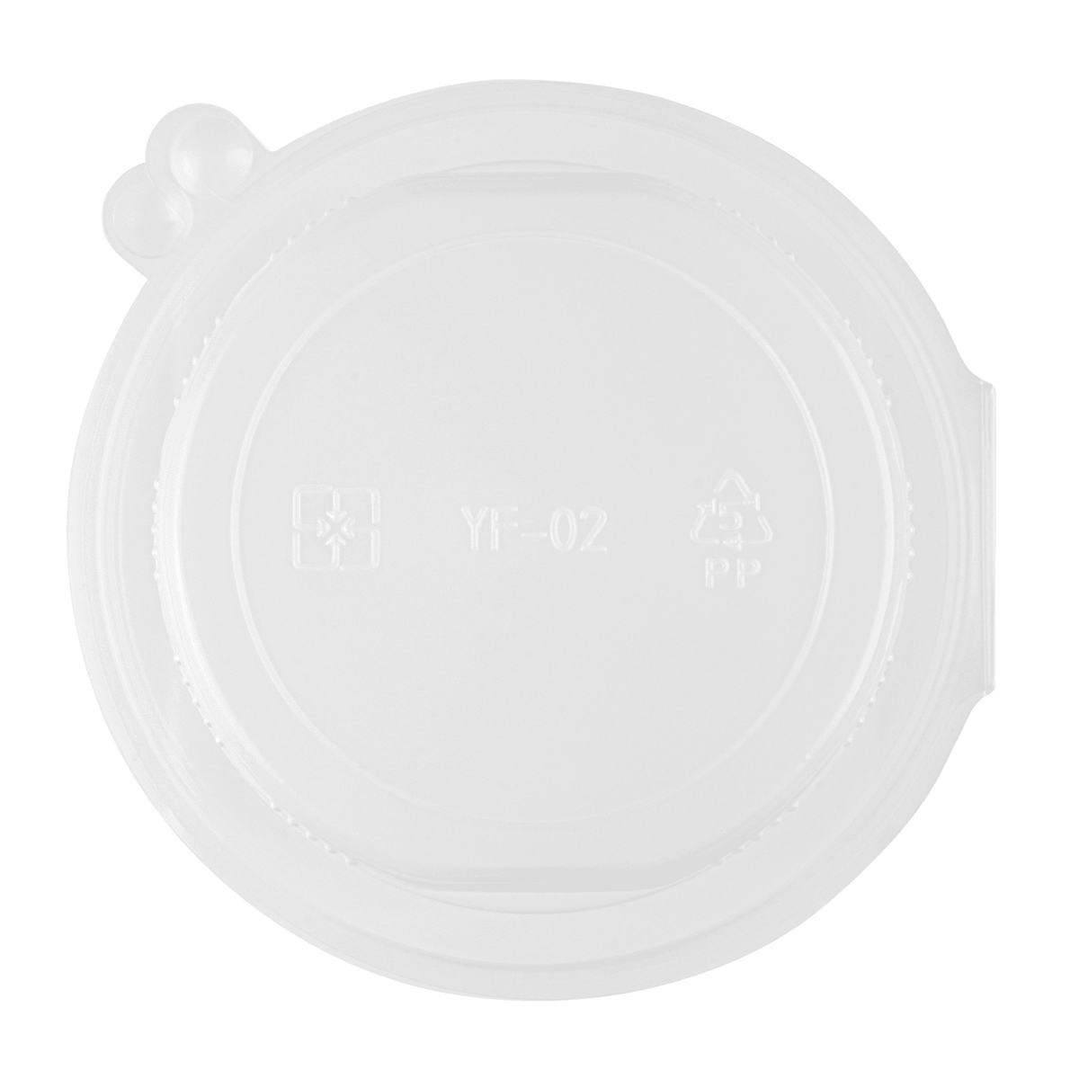 [300 ct] 16 oz PP Hinged Inserts for 24-32 oz Paper Food Containers (1 ...