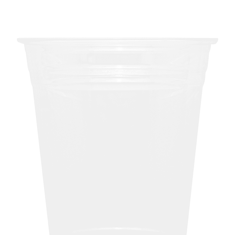 DHG Professional 16oz Crystal Clear Pet Plastic Cups, Fit 98mm Lid, Disposable Cold Cups (Case of 1000) (16oz)