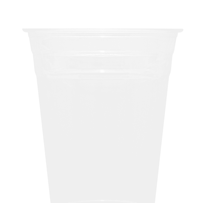 20 oz. Custom Printed Clear Plastic PET Portion Cups (95mm