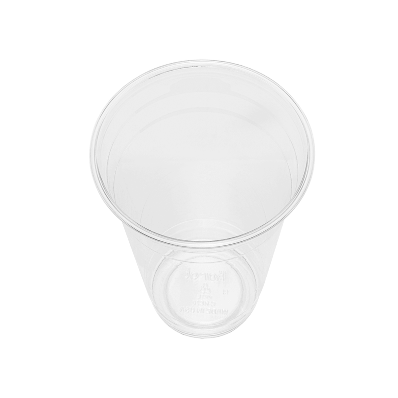 Custom Clear Plastic Cup - 20 Oz PET Plastic Cup for Cold