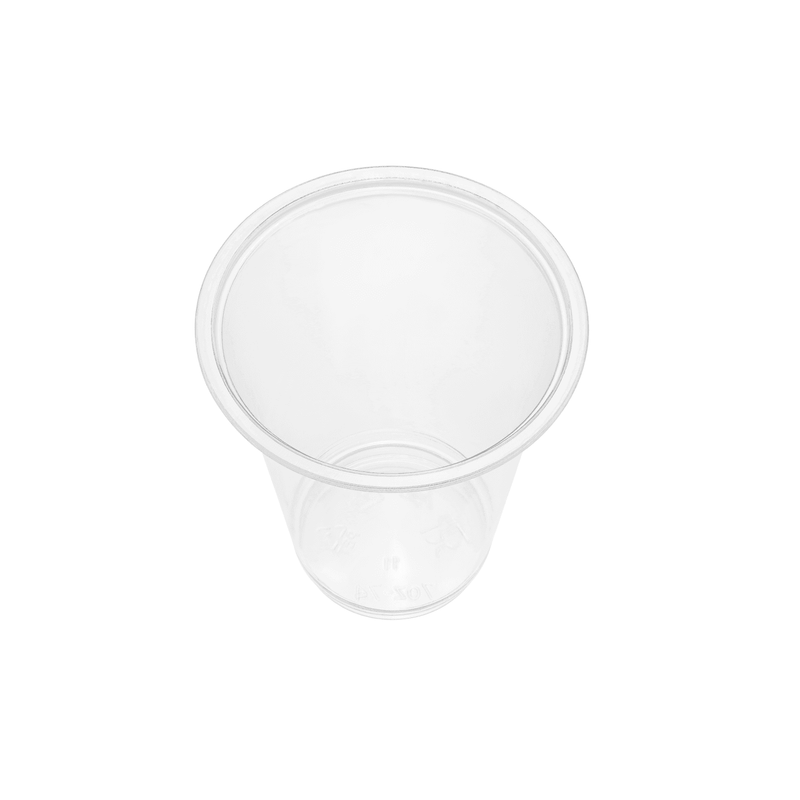Custom Printed Plastic Cups -- 7oz PET Cold Cups (74mm) - 50,000 ct, Coffee Shop Supplies, Carry Out Containers