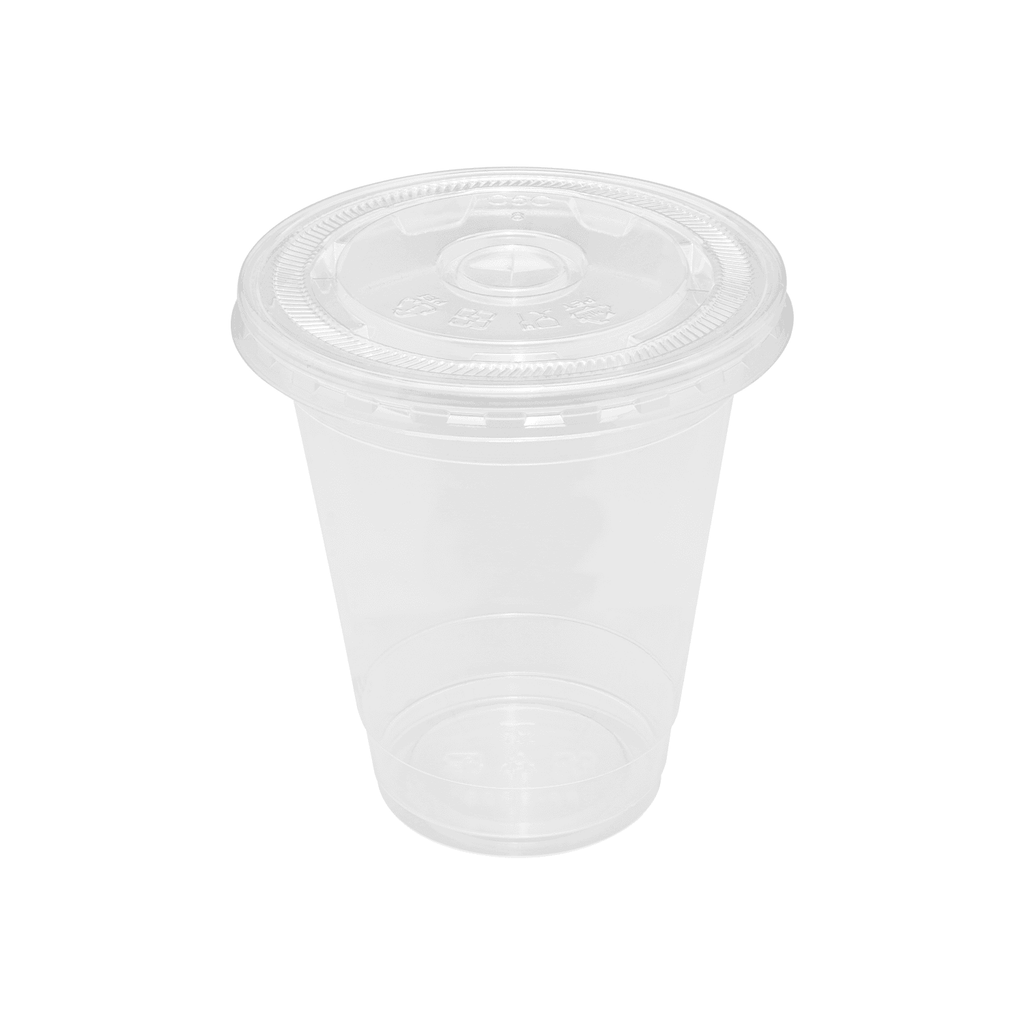 402 PP Ice Cold Cup with Standard Flat Lid