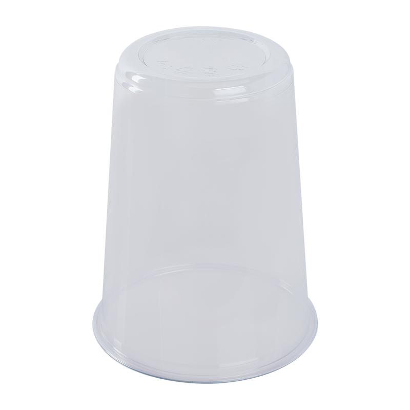 YOCUP 32 oz Clear Lightweight Round Deli Container - 500/Case
