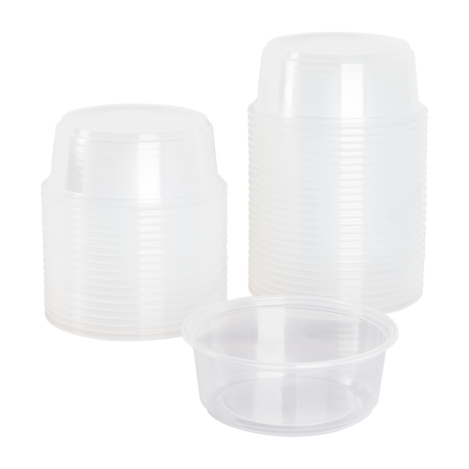 Karat 8 oz PP Plastic Deli Containers (117mm) - 500 pcs