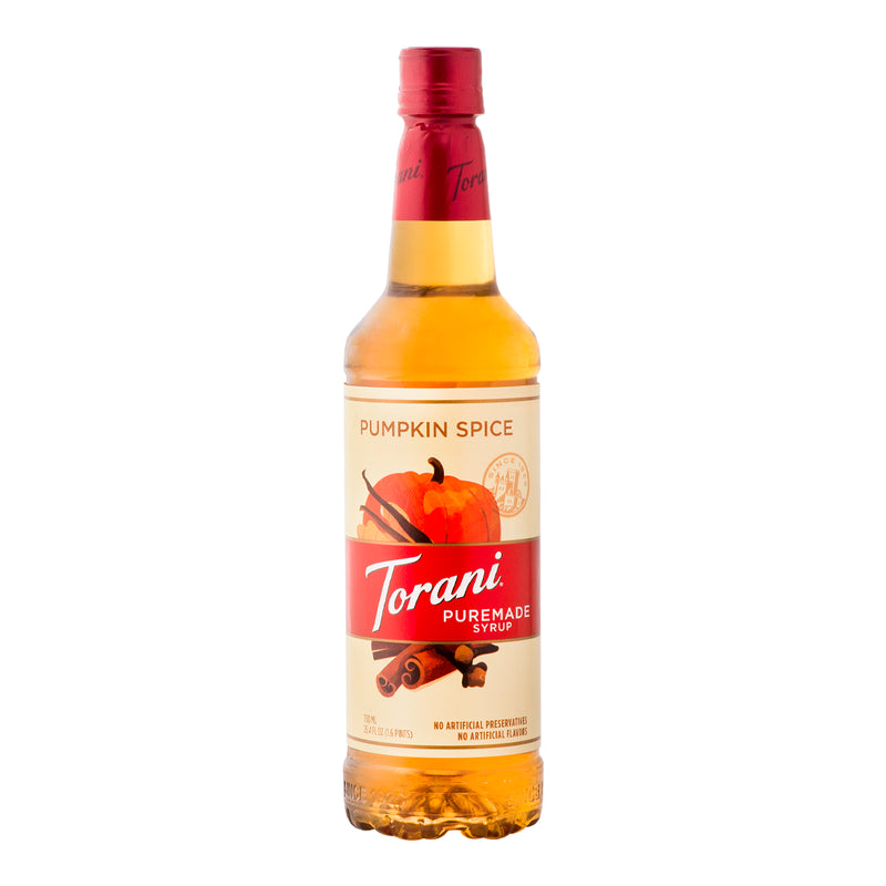 Torani Puremade Pumpkin Spice Syrup - Bottle (750mL)