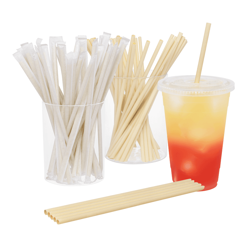 4 Tall Glass Bamboo Shaped Straws & Coconut Brush Reusable Straws Eco  Friendly Straws Colored Straws Green Borosilicate Glass 