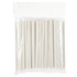 Karat Earth 9" Diagonal Cut Bamboo Fiber Giant Straws (8mm) Paper Wrapped, Natural - 3,000 pcs