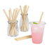 Karat Earth Bamboo Fiber Cocktail 5.5'' Straw