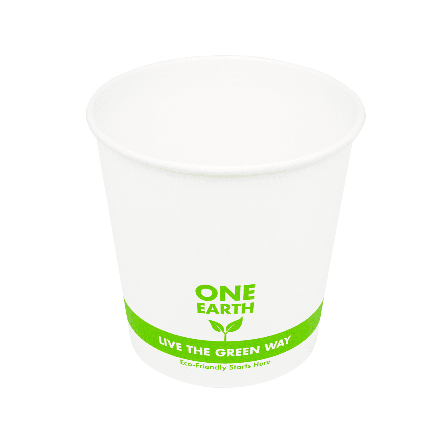 Karat Earth 24oz Eco-Friendly Gourmet Paper Food Container (114.6mm), Generic Print - 500 pcs