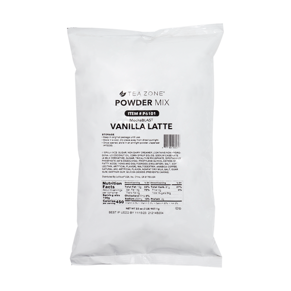 MochaBLAST Vanilla Latte Powder - Bag (2 lbs) – LollicupStore