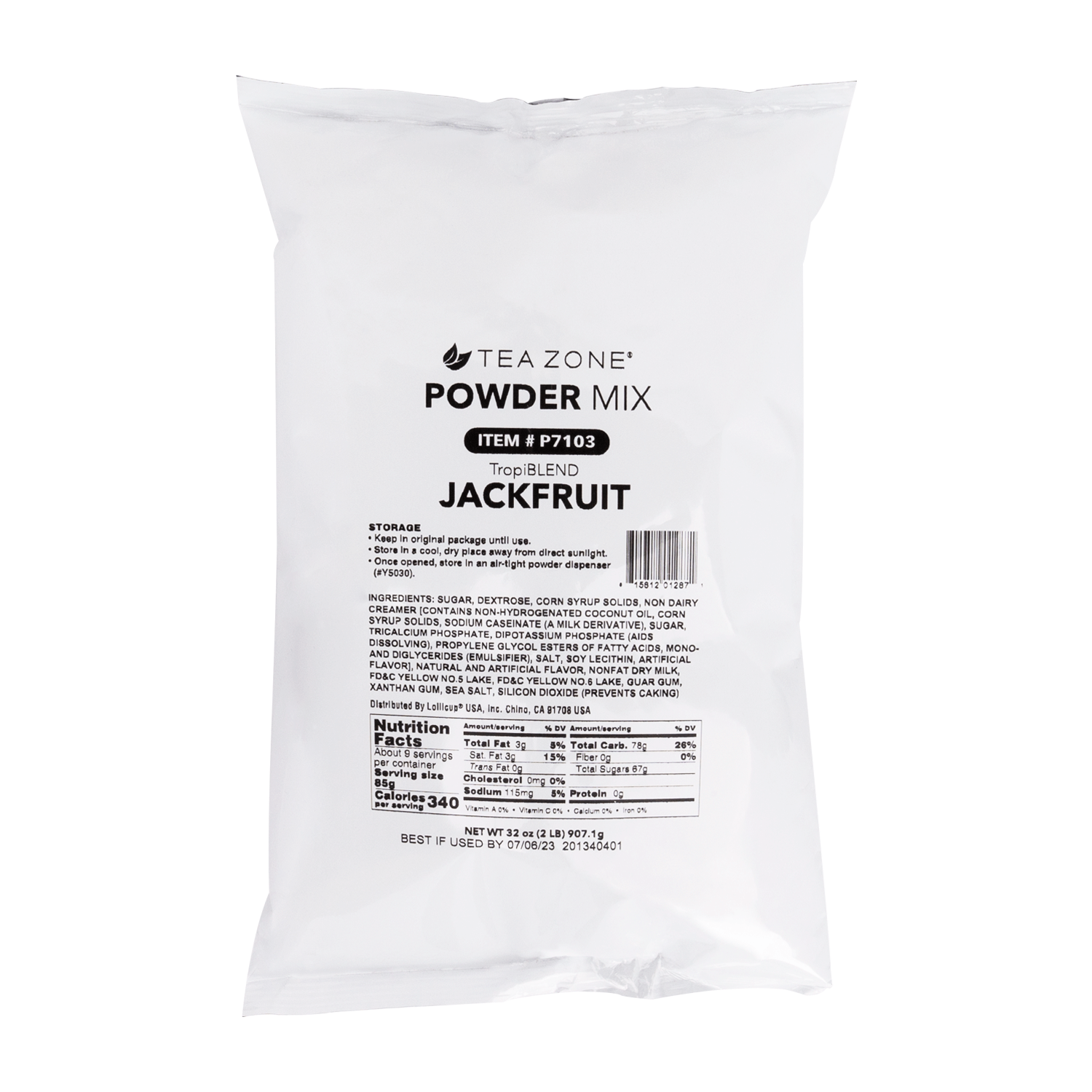 Tea Zone TropiBLEND Jackfruit Powder- Bag (2 lbs)