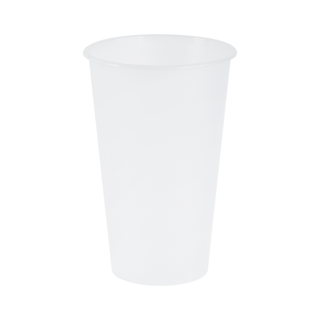 White Premium Plastic Cups 16 Oz., 20 ct