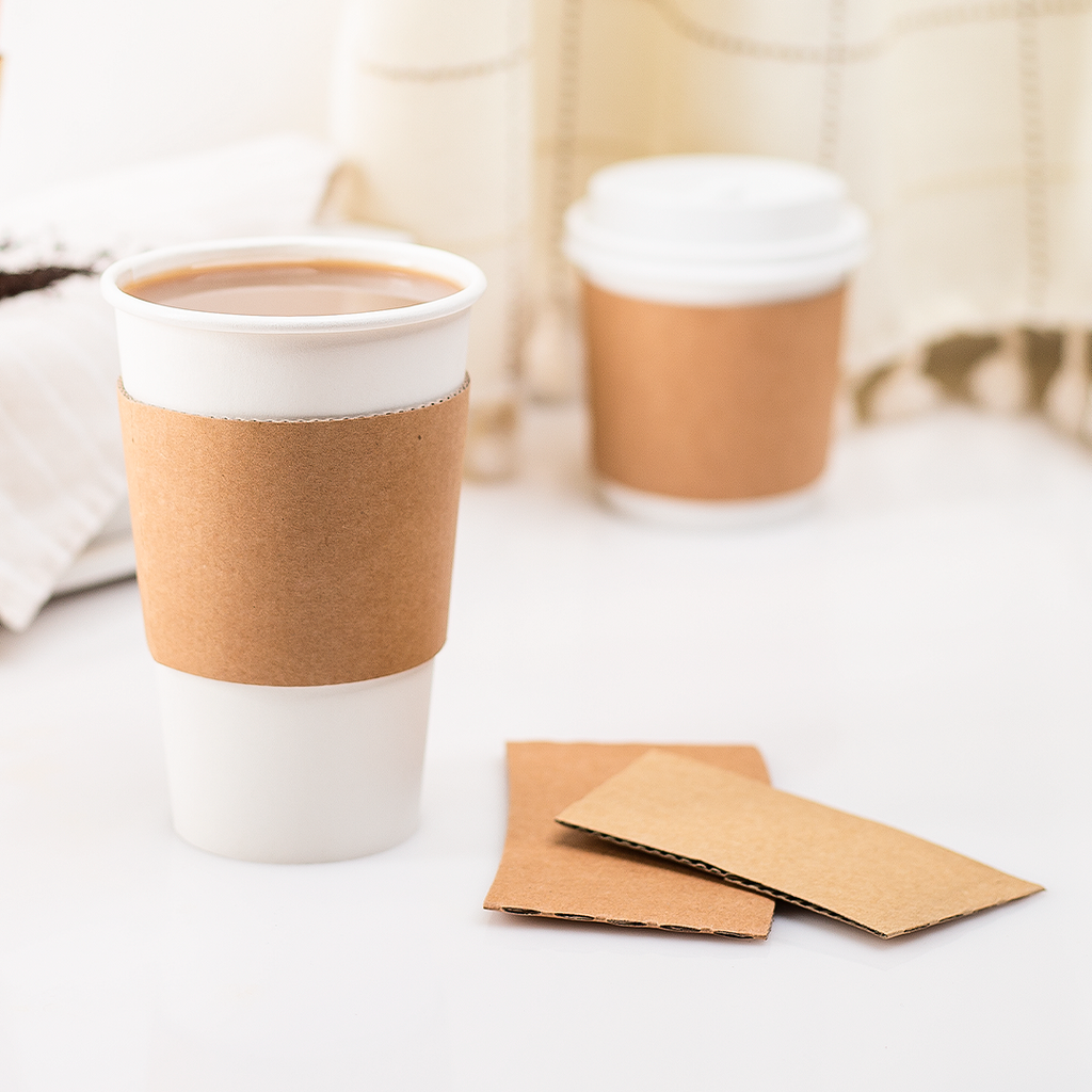 Shop Coffee Sleeves - Traditional Cup Jackets - Pink - 1,000 ct at Low Price