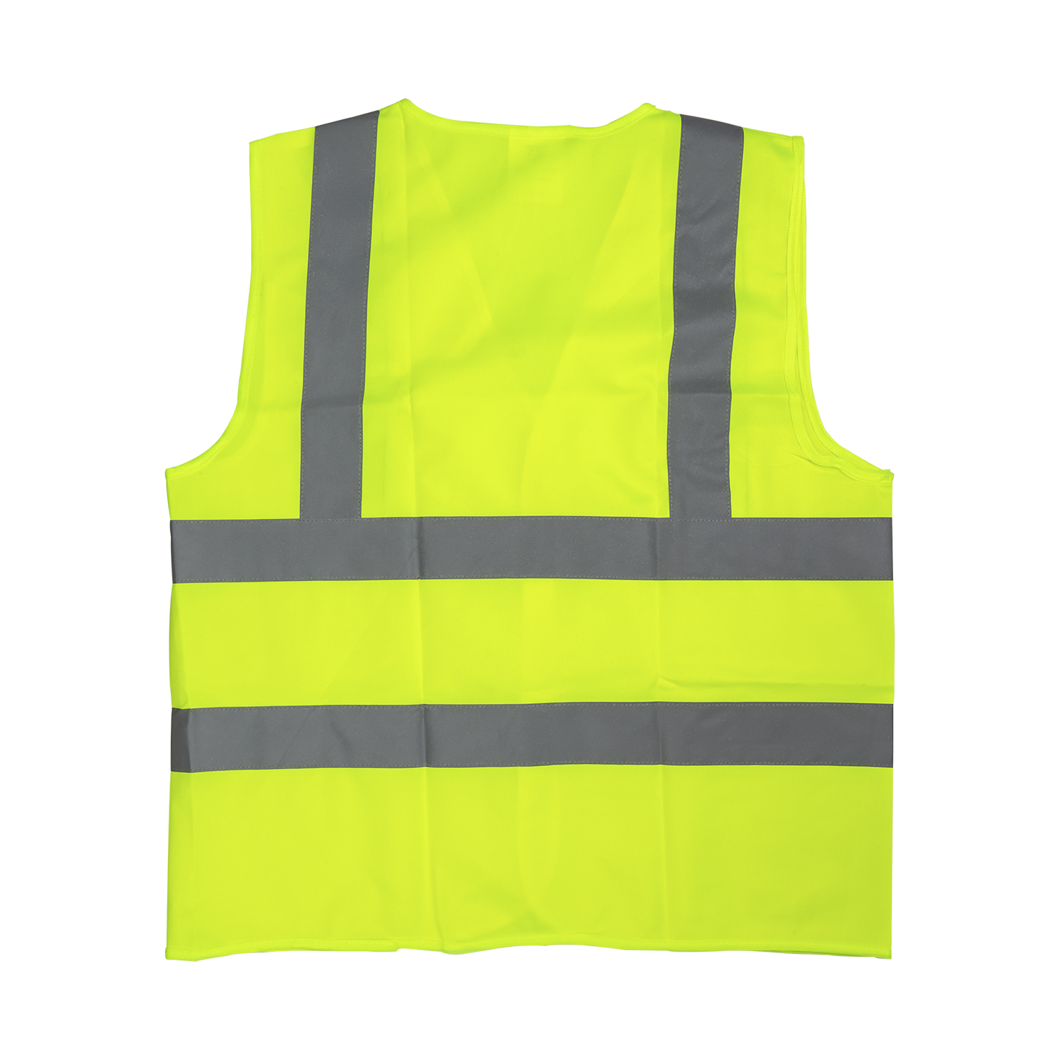 Maria Lime Jersey Front Opening Vest - VELCRO® Brand Fastening