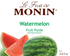 Monin Watermelon Fruit Puree brand label