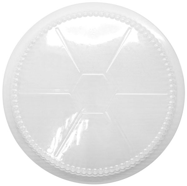 Clear Karat 9" OPS Dome Lids for Foil Containers