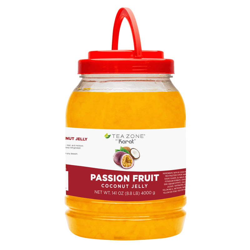 Tea Zone Passion Fruit Coconut Jelly - Can (8.8 lbs)