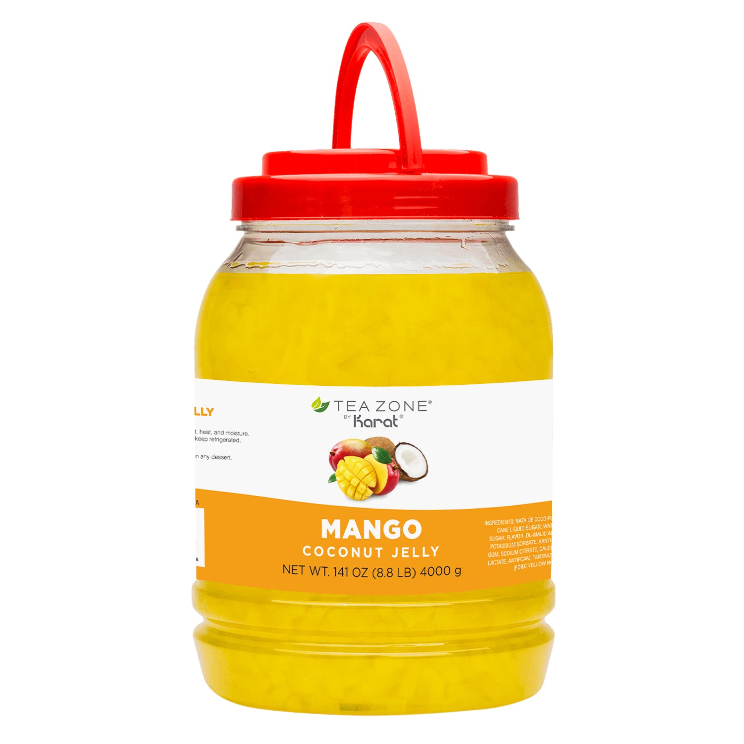 Tea Zone Mango Coconut Jelly - Jar (8.8 lbs)
