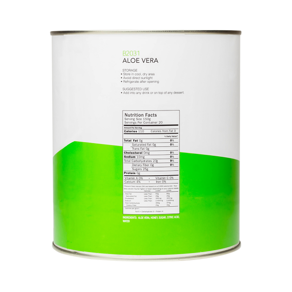 Tea Zone Aloe Vera Jelly - Can (6.6 lbs)