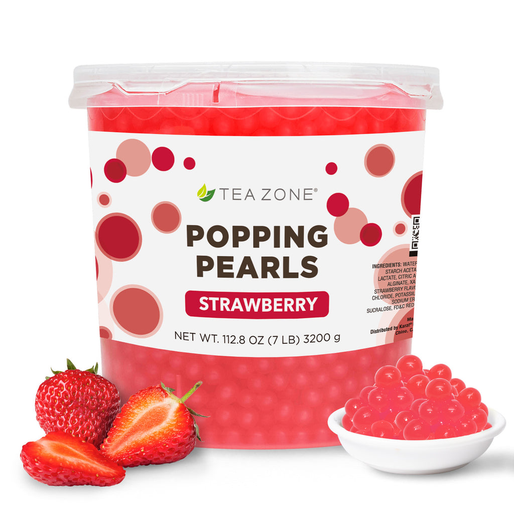 Bursting Boba Strawberry Bubble Tea Gift Set