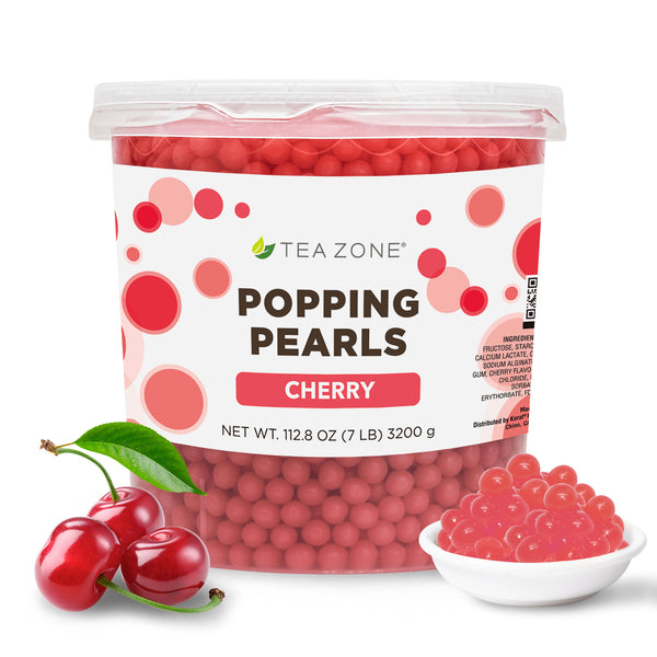 tilbede Mindful Foto Tea Zone Cherry Popping Pearls - Jar (7 lbs)
