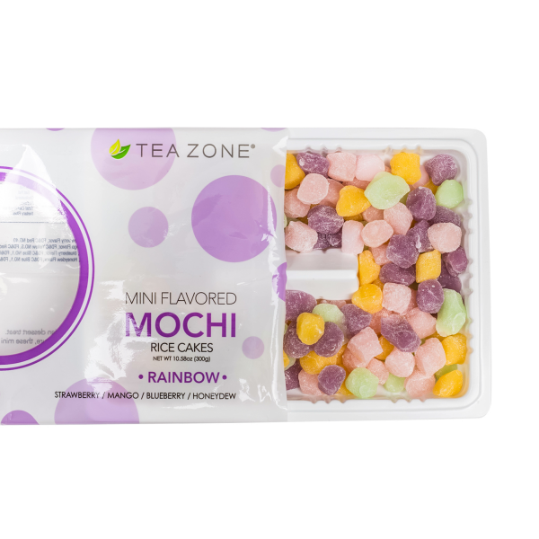 Tea Zone Rainbow Mini Mochi - Case of 25 bags